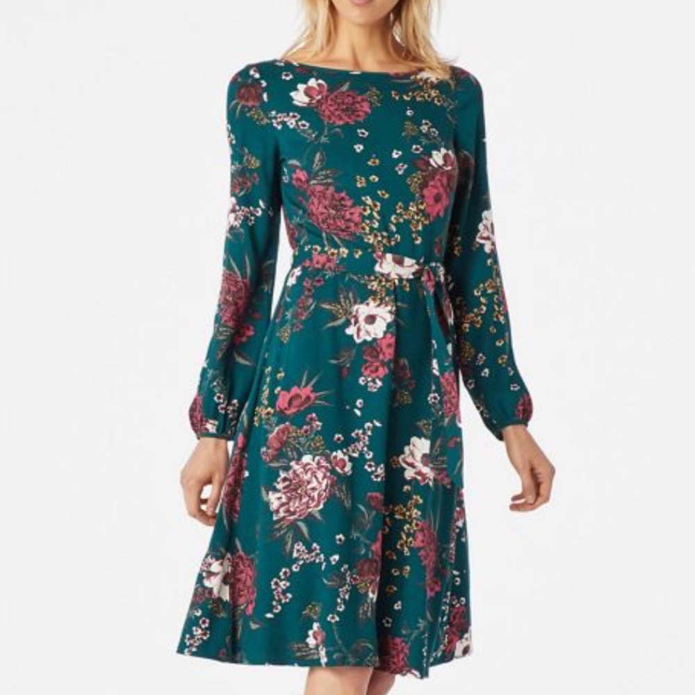Just Fab Floral Dress